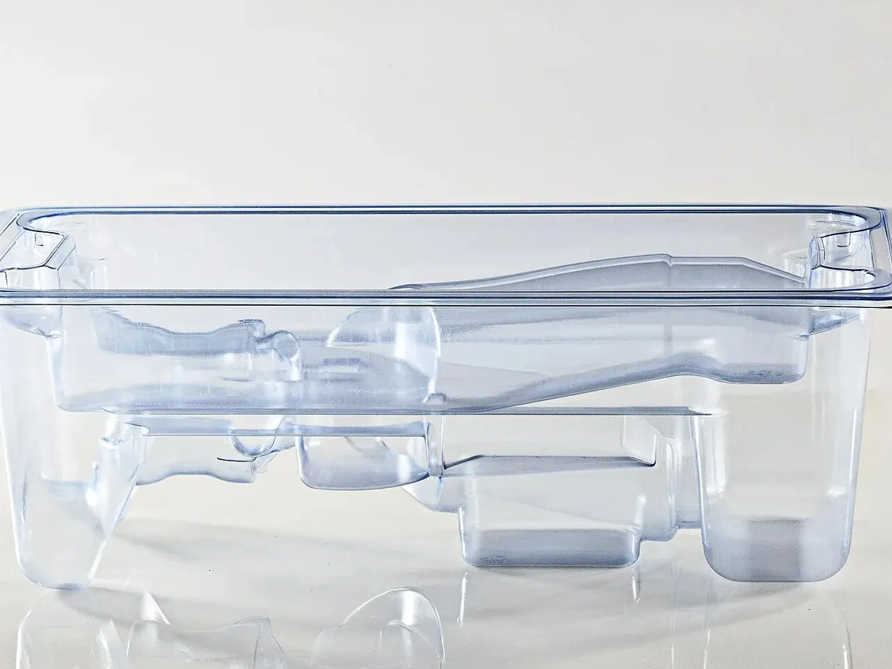 Coque blister thermoformée transparente